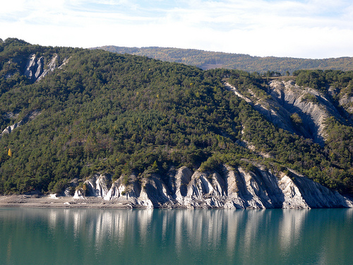 Lac de Serre-Ponçon. Foto Girolame