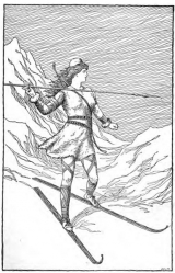 Jagen op de ski