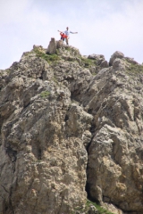 Bergwijzer - zes via ferrata's in de Rosengarten