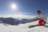 Wintersport, snowboarden, Zugspitze, garmisch partenkirchen, Duitsland