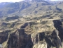 De Colca-canyon in Peru, Zuid-Amerika.