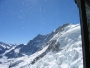 Sneeuwval in de Zwitserse Alpen