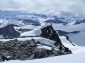  Pudelek. Uitzicht vanaf de Galdhøpiggen over Jotunheimen