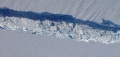 Scheur. Foto NASA ICE