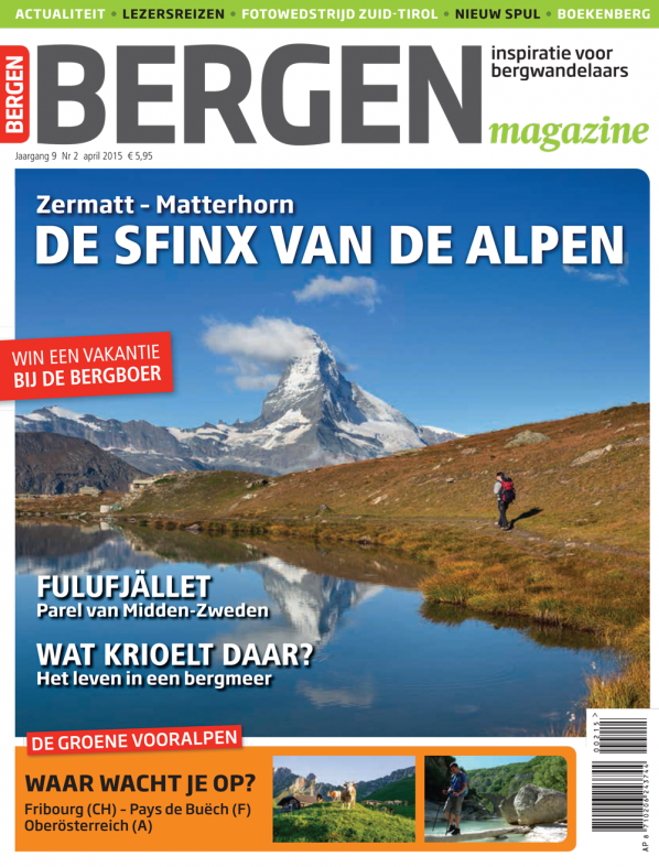 Matterhorn-cover Bergen Magazine april