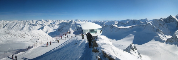 Pitztaler Gletscherbahn, Visualisierung Baumschlager Hutter Partners