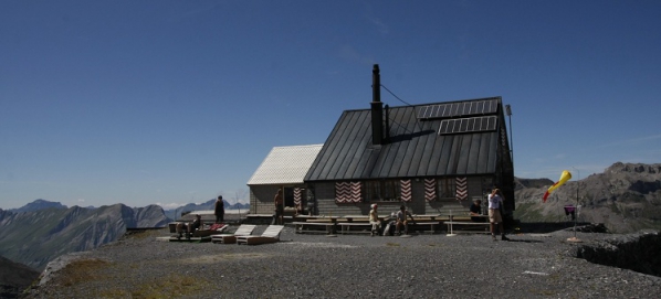 De Fründenhütte op de Fründenhorn.
