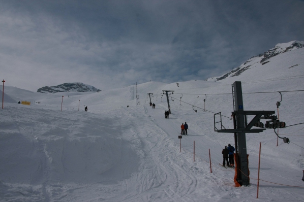 Wintersport op de Zugspitze