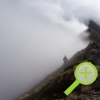 Bijzonder spiegelbeeld op de Monte Vettore