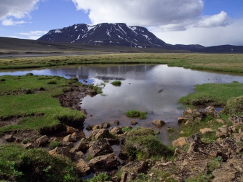Pieter Bliek op IJsland op zoek naar de Heilige graal