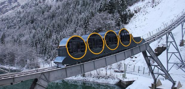 Stoosbahn steilste spoorbaan ter wereld
