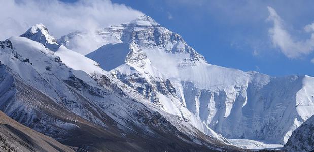 Smeltende gletsjers op de Everest? Foto door Rupert Taylor-Price via Flickr