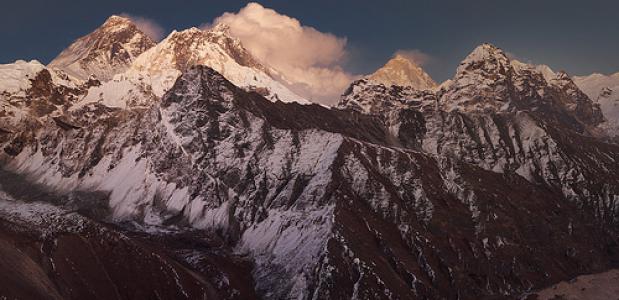 Mount Everest. Foto by borisov