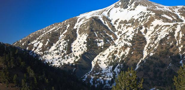 De hoogste berg van Epirus, de Smolikas