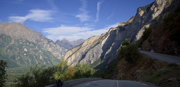 Weg naar de Alpe d´Huez. Foto Muneaki