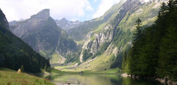 Wandelen in de Appenzeller Alpen in Zwitserland