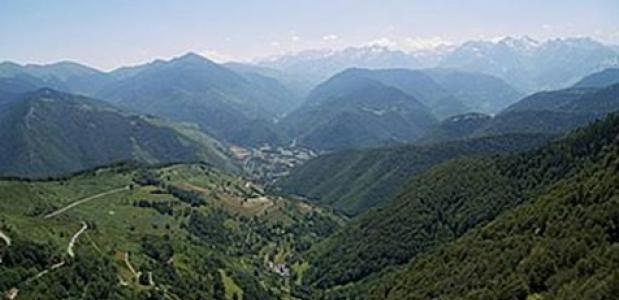 Uitzicht vanaf Col d’Aspin. foto A. Bax