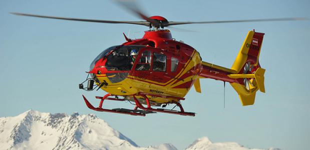 Oostenrijkse reddingshelikopter