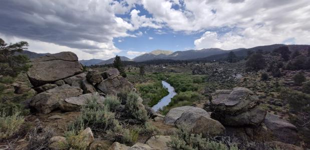 wandelen over de PCT