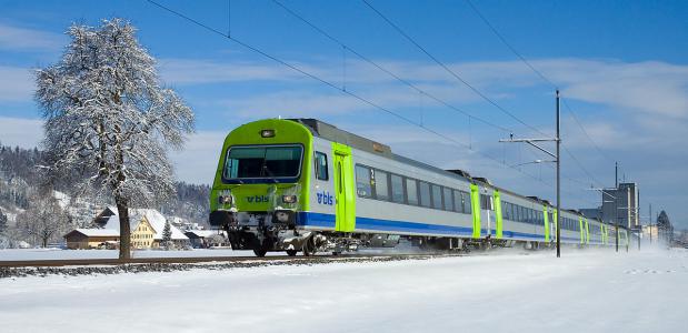 BLS (Bern - Lötschberg - Simplon - Bahn) Foto David Gubler