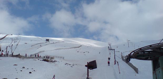 Het skigebied CairnGorm in Schotland