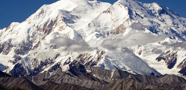 Denali Mount McKinley. Foto van Unhindered by Talent