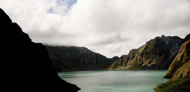 Kratermeer Mount Pinatubo