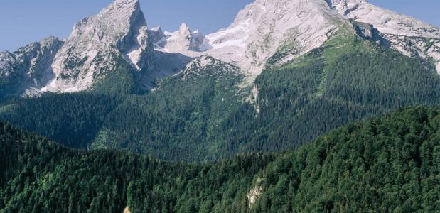 De Watzmann: Foto Nationalpark Berchtesgaden