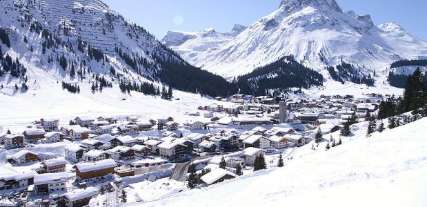 Wintersportoord Lech in Oostenrijk