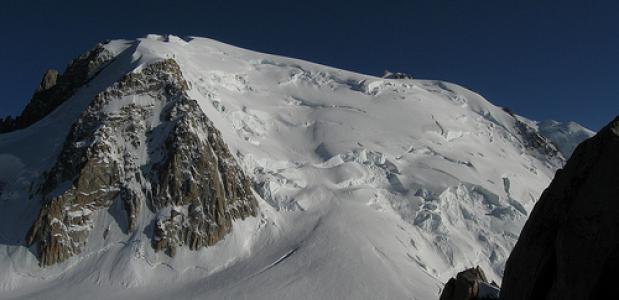 Mont Blanc/ Mont Maudit in de Franse Alpen. Foto Ai@ce