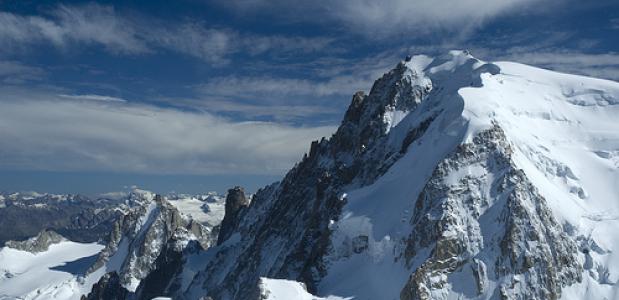 Mont Blanc. Foto Alain Wibert