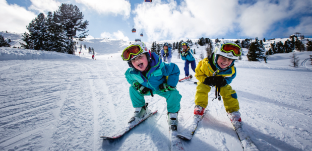 kinderen ski