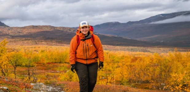 Door de vlammende bossen van Abisco