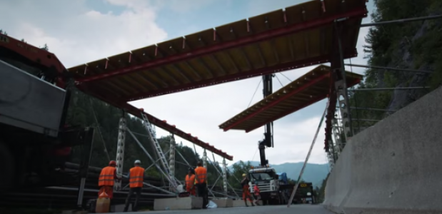 Langste Tibet Style brug geopend in Tirol