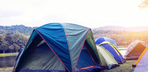 verschillende soorten tenten
