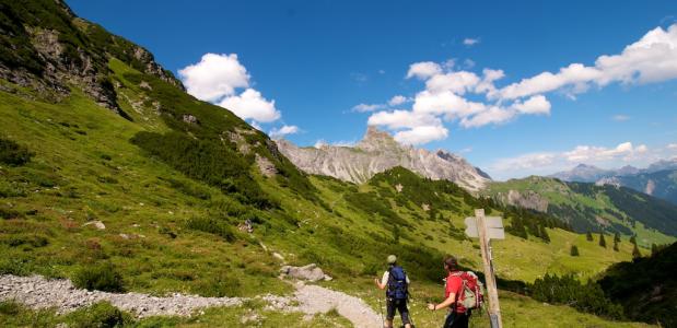 Wandelen bij de Lünersee in Vorarlberg ©hirnschmalz_at