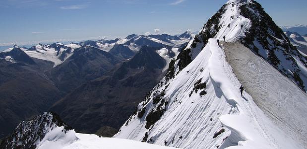 Wildspitze in Ötztaler Alpen - Tirol. Foto awiemuc