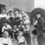 De familie Zanatta anno 1946.