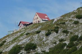 route naar de bettelwurfhutte is geruimd