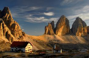 De Schaduw Verlicht - Rifugio Locatelli - Dolomiten - Italie. Foto Frank Peters