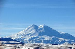 De Elbrus in de Kaukasus - Europa's hoogste berg