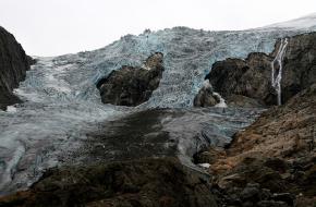 Een gletsjer in Noorwegen. Foto coreforce