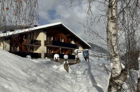 Hotel Clarezia inGraubünden in de winter