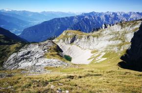 Wandeltoppen in de Alpen