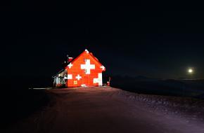 Light Art by Gerry Hofstetter - Foto Mike Kessler.