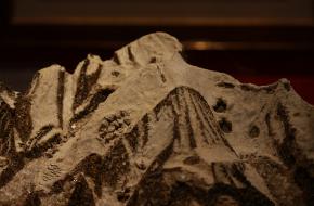 Maquette van de Mont Blanc uit 1799