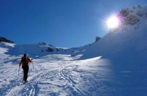 Winterwandelen in de Queyras. foto Dirk-Sytze Kootstra