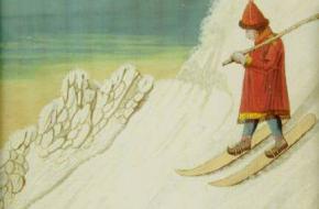 Skiën in Scandinavië - 1767