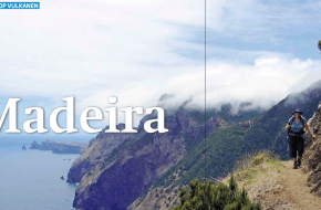 Wandelen op vulkaaneiland Madeira - Portugal. Foto Bert Vonk