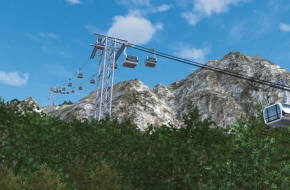 Printscreen Seilbahn Simulator